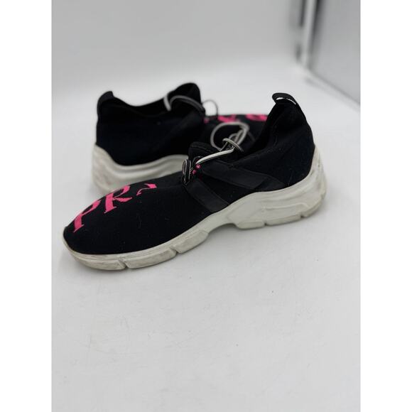 Size 4.5 - Prada Knit Fabric Sneakers Black - Picture 9 of 9